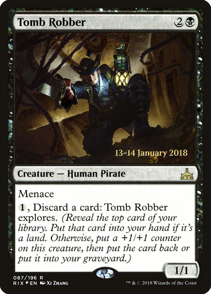 Tomb Robber [Rivals of Ixalan Prerelease Promos] - Trinity Hobby