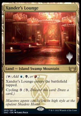 Xander's Lounge (Promo Pack) [Streets of New Capenna Promos] - Trinity Hobby