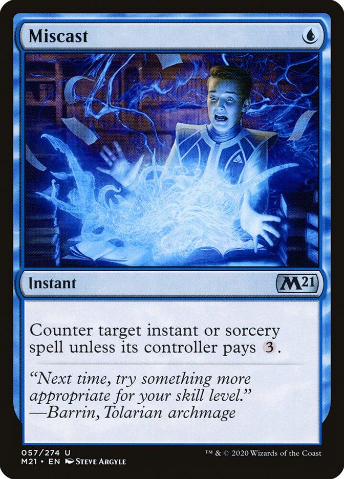 Miscast [Core Set 2021] - Trinity Hobby
