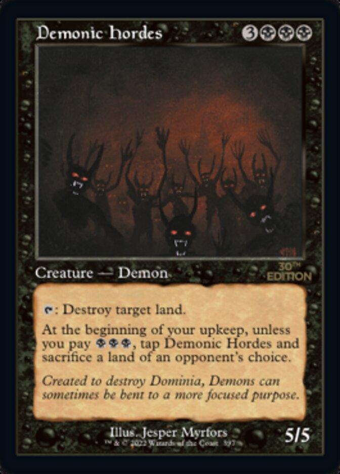 Demonic Hordes (Retro) [30th Anniversary Edition] - Trinity Hobby