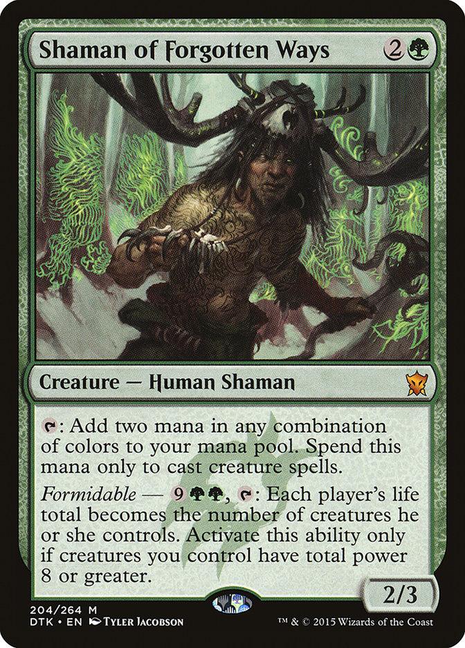 Shaman of Forgotten Ways [Dragons of Tarkir] - Trinity Hobby