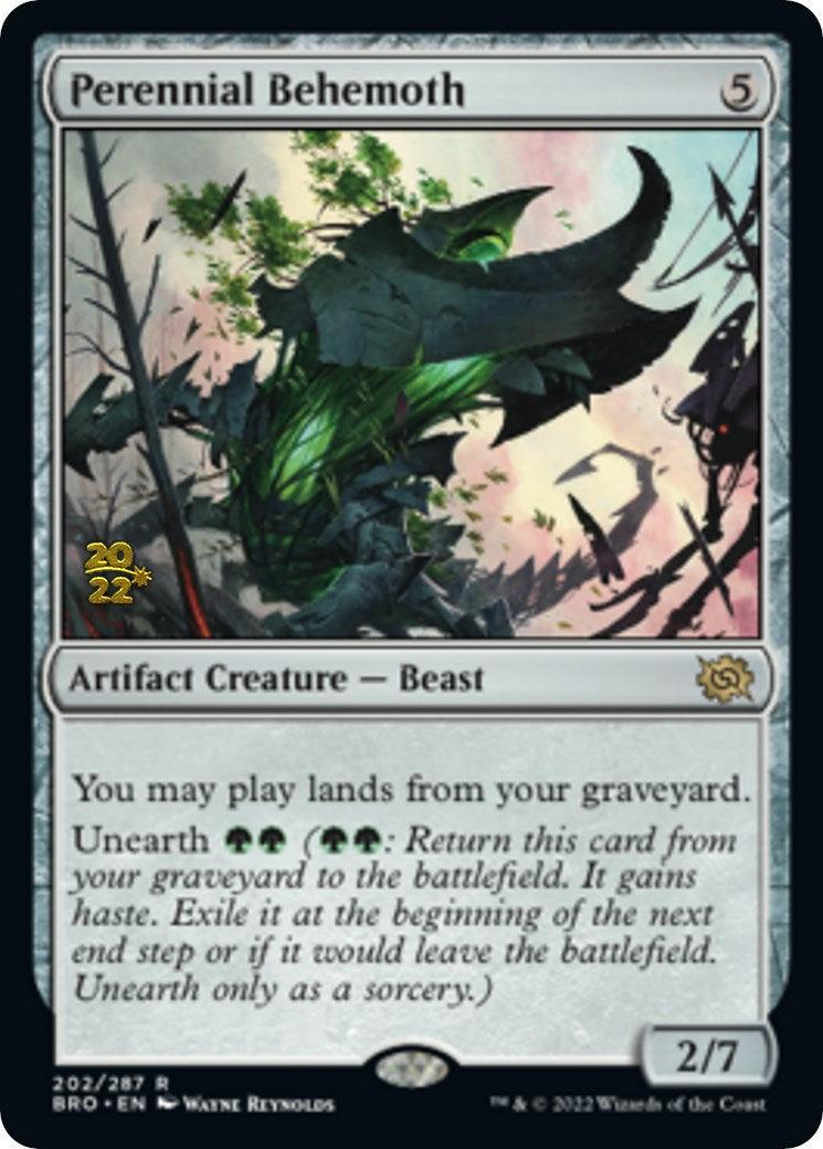 Perennial Behemoth [The Brothers' War Prerelease Promos] - Trinity Hobby