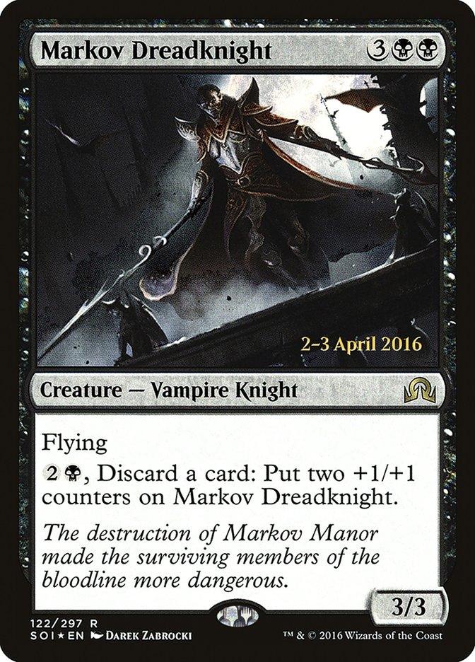 Markov Dreadknight [Shadows over Innistrad Prerelease Promos] - Trinity Hobby