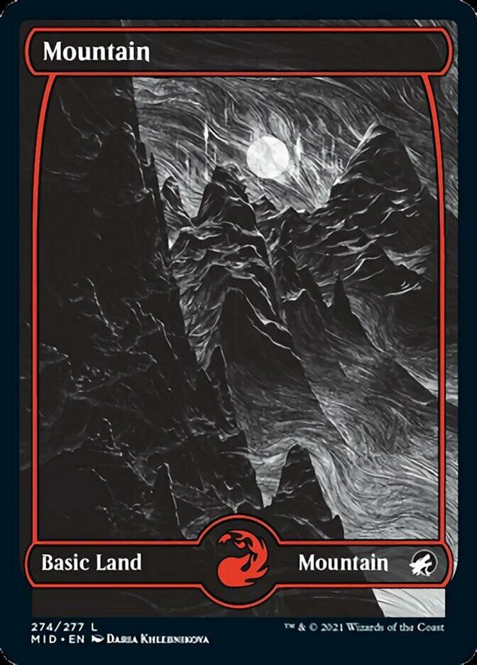 Mountain (274) [Innistrad: Midnight Hunt] - Trinity Hobby