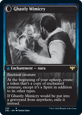 Mirrorhall Mimic // Ghastly Mimicry [Innistrad: Double Feature] - Trinity Hobby