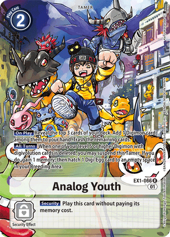 Analog Youth [EX1-066] (Alternate Art) [Classic Collection] - Trinity Hobby