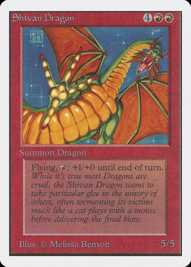Shivan Dragon [Unlimited Edition] - Trinity Hobby