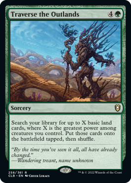 Traverse the Outlands [Commander Legends: Battle for Baldur's Gate] - Trinity Hobby