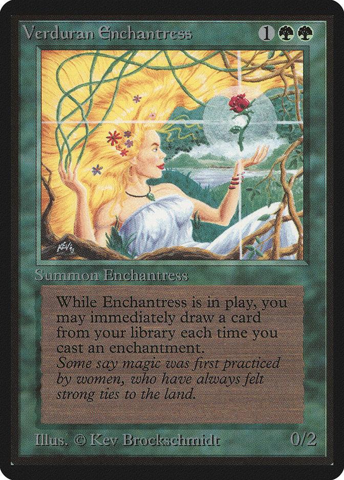 Verduran Enchantress [Beta Edition] - Trinity Hobby
