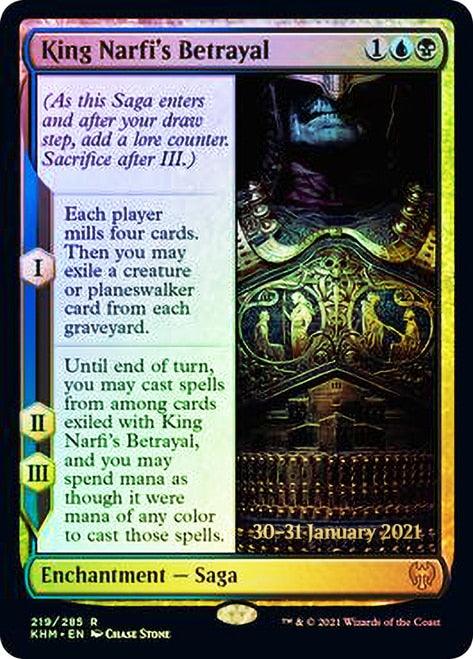 King Narfi's Betrayal [Kaldheim Prerelease Promos] - Trinity Hobby