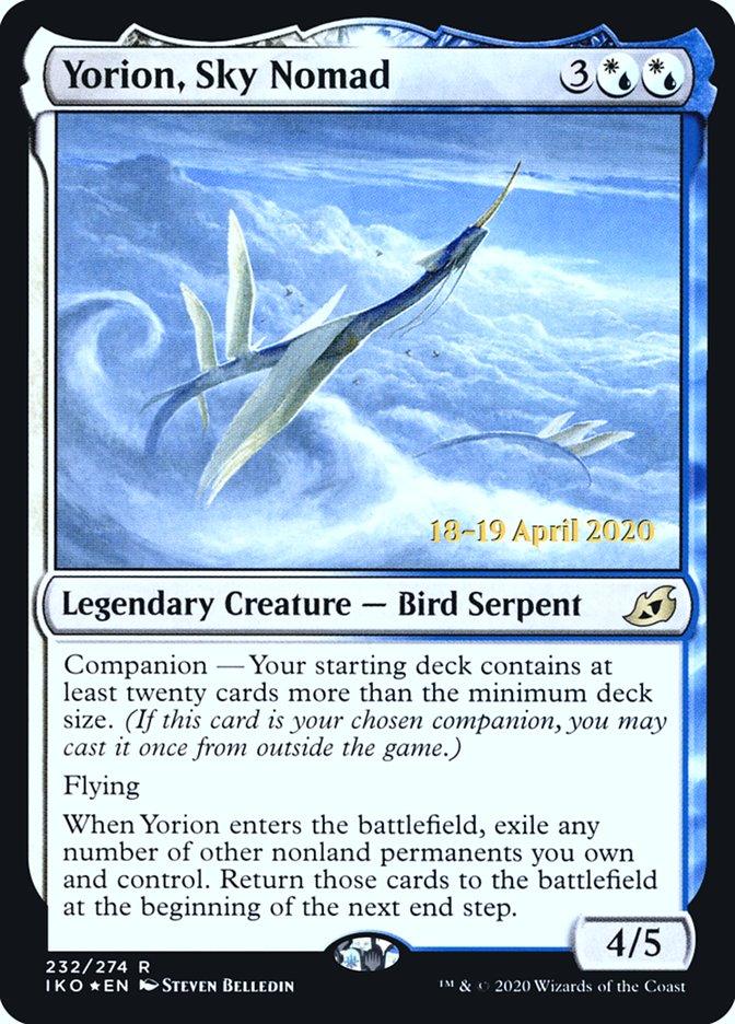 Yorion, Sky Nomad [Ikoria: Lair of Behemoths Prerelease Promos] - Trinity Hobby