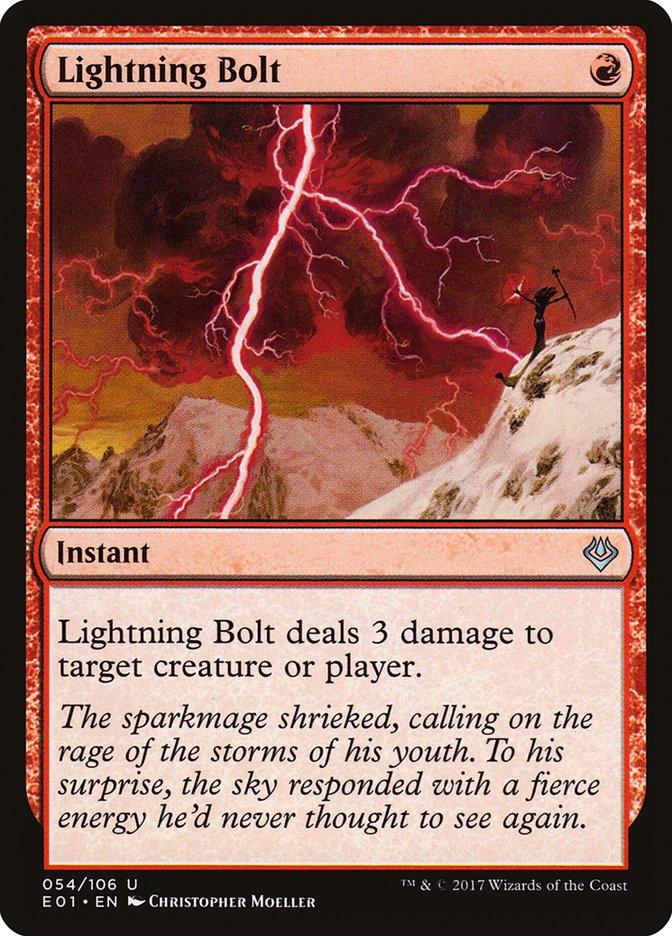 Lightning Bolt [Archenemy: Nicol Bolas] - Trinity Hobby