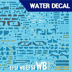 Delpi Decals: PG UNLEASHED RX-78-2 VER.DELPI WATER DECAL - Trinity Hobby