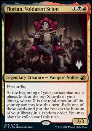 Florian, Voldaren Scion (Promo Pack) [Innistrad: Midnight Hunt Promos] - Trinity Hobby