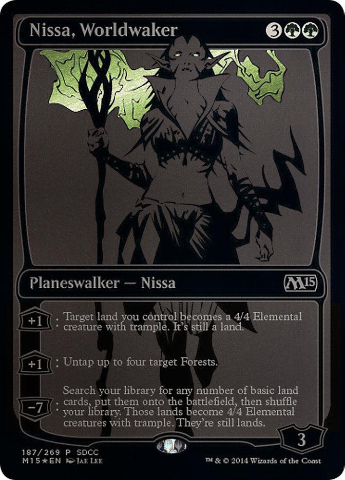 Nissa, Worldwaker [San Diego Comic-Con 2014] - Trinity Hobby