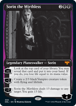 Sorin the Mirthless [Innistrad: Double Feature] - Trinity Hobby