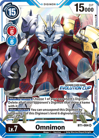 Omnimon [BT1-084] (Evolution Cup) [Release Special Booster Ver.1.0 Promos]Digimon Trading Card Game