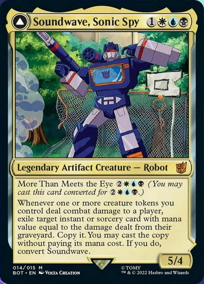 Soundwave, Sonic Spy // Soundwave, Superior Captain [Transformers] - Trinity Hobby