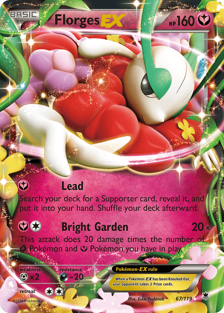 Florges EX (67/119) [XY: Phantom Forces] - Trinity Hobby