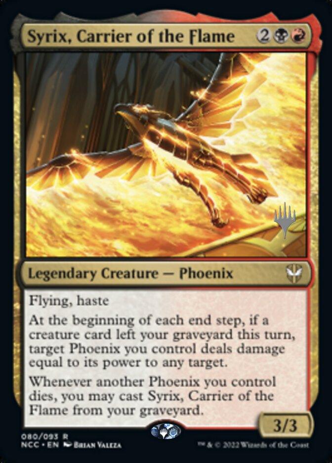 Syrix, Carrier of the Flame (Promo Pack) [Streets of New Capenna Commander Promos] - Trinity Hobby