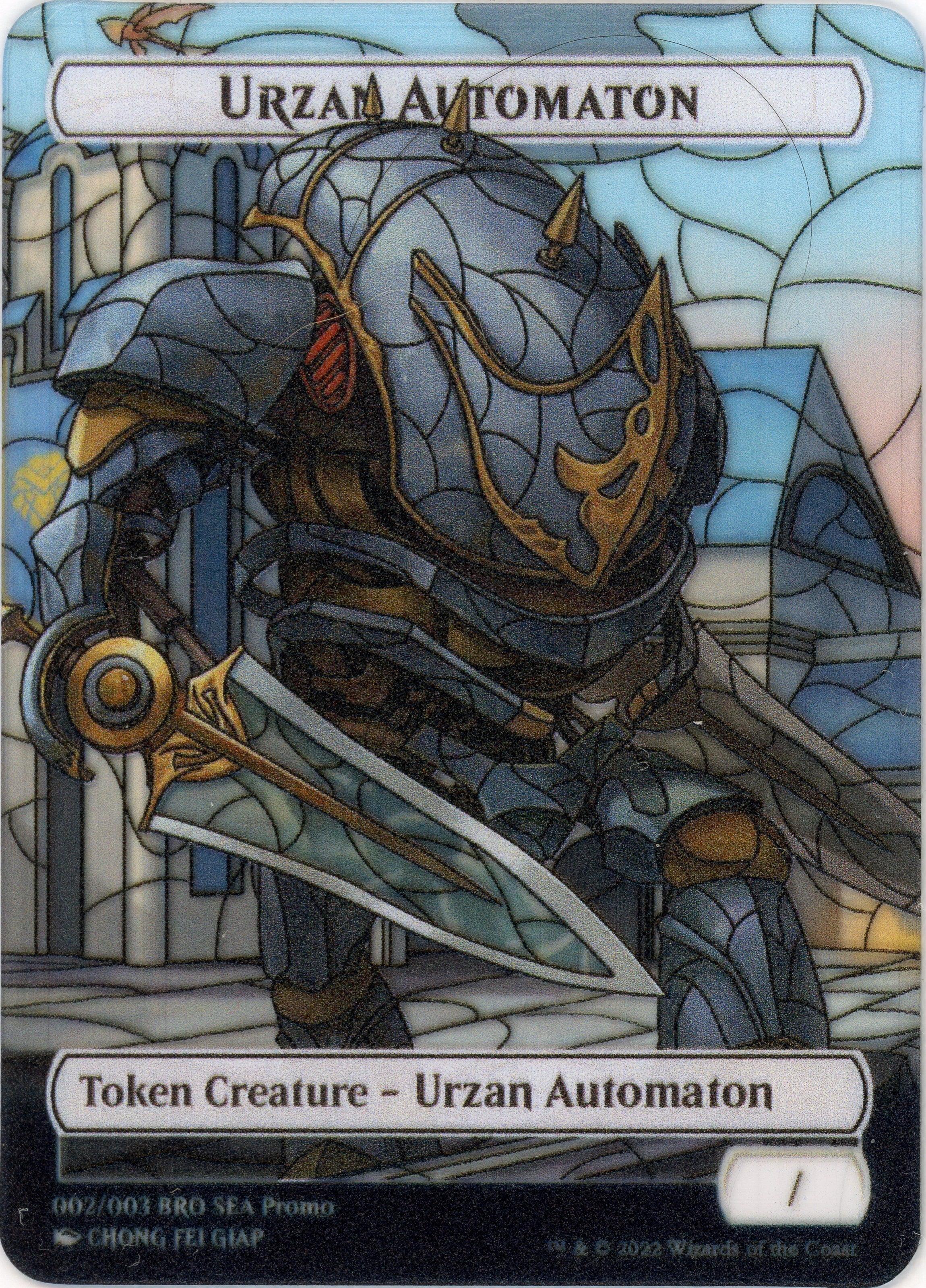 Urzan Automaton Token (SEA Exclusive) [The Brothers' War Tokens] - Trinity Hobby