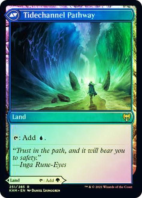 Barkchannel Pathway // Tidechannel Pathway [Kaldheim Prerelease Promos] - Trinity Hobby