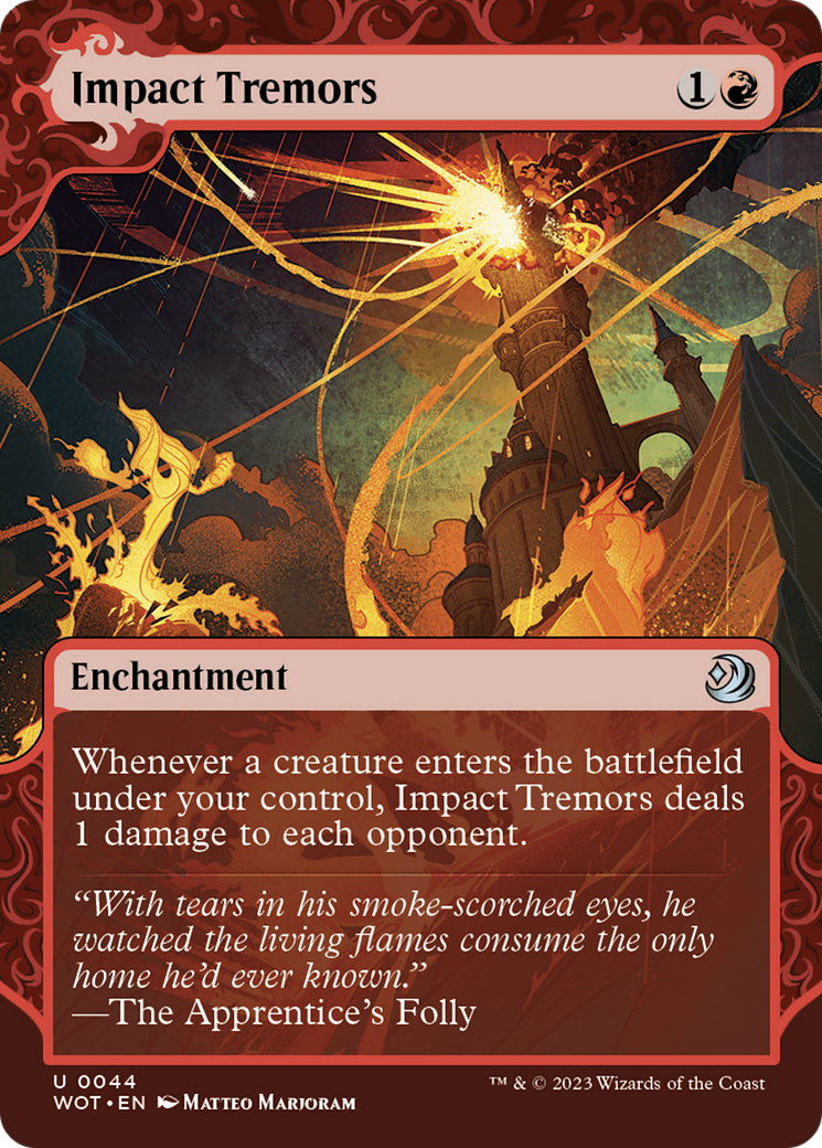Impact Tremors [Wilds of Eldraine: Enchanting Tales] - Trinity Hobby