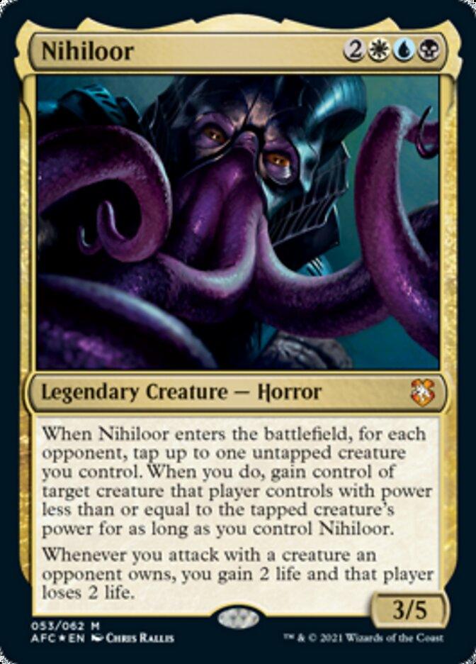 Nihiloor [Dungeons & Dragons: Adventures in the Forgotten Realms Commander] - Trinity Hobby