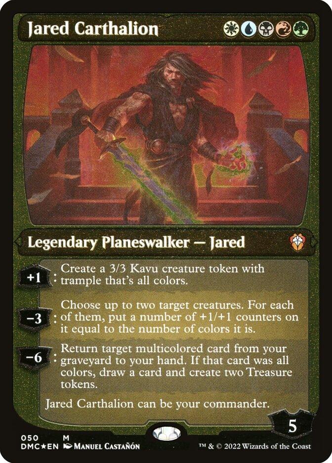 Jared Carthalion (Showcase Display Commander) [Dominaria United Commander] - Trinity Hobby