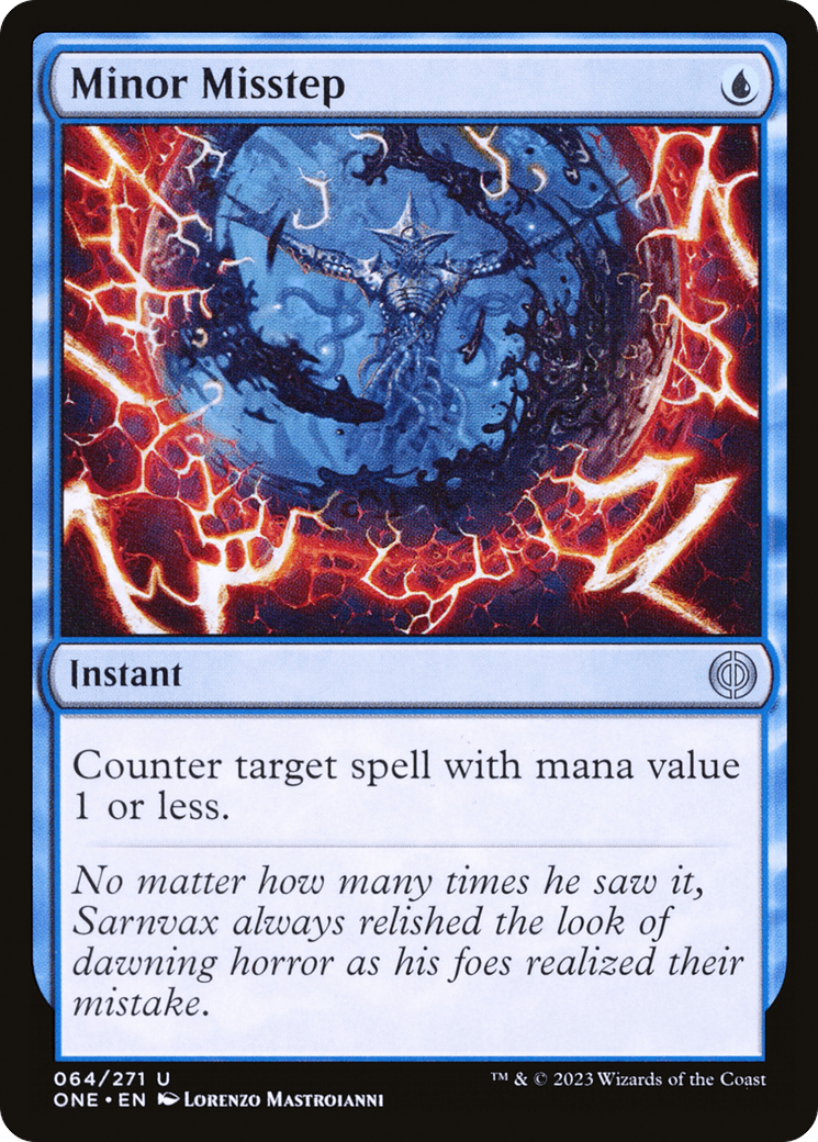 Minor Misstep [Phyrexia: All Will Be One] - Trinity Hobby