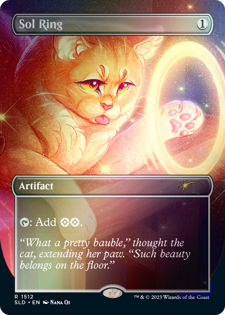 Sol Ring (1512) // Sol Ring [Secret Lair Commander Deck: Raining Cats and Dogs] - Trinity Hobby