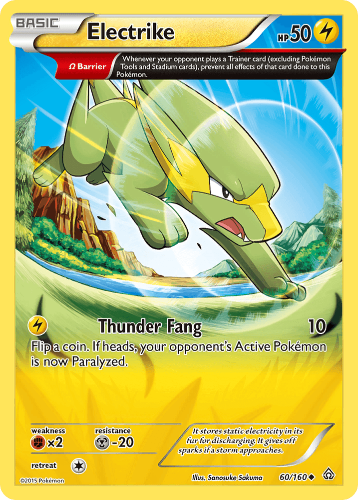 Electrike (60/160) [XY: Primal Clash] - Trinity Hobby