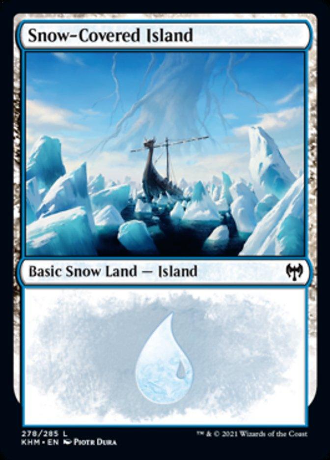 Snow-Covered Island (278) [Kaldheim] - Trinity Hobby
