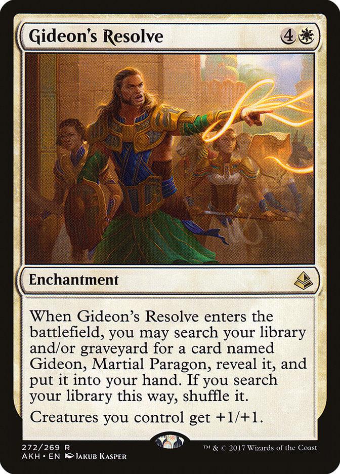 Gideon's Resolve [Amonkhet] - Trinity Hobby