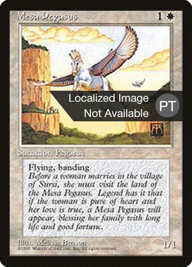 Mesa Pegasus [Fourth Edition (Foreign Black Border)] - Trinity Hobby
