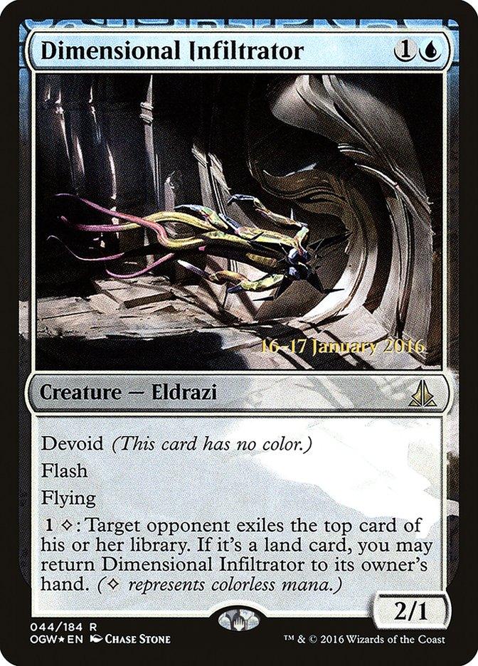 Dimensional Infiltrator [Oath of the Gatewatch Prerelease Promos] - Trinity Hobby