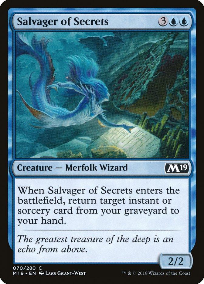 Salvager of Secrets [Core Set 2019] - Trinity Hobby