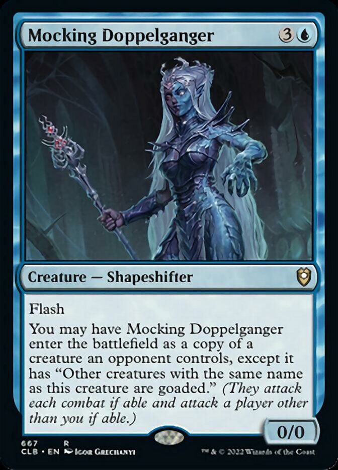Mocking Doppelganger [Commander Legends: Battle for Baldur's Gate] - Trinity Hobby