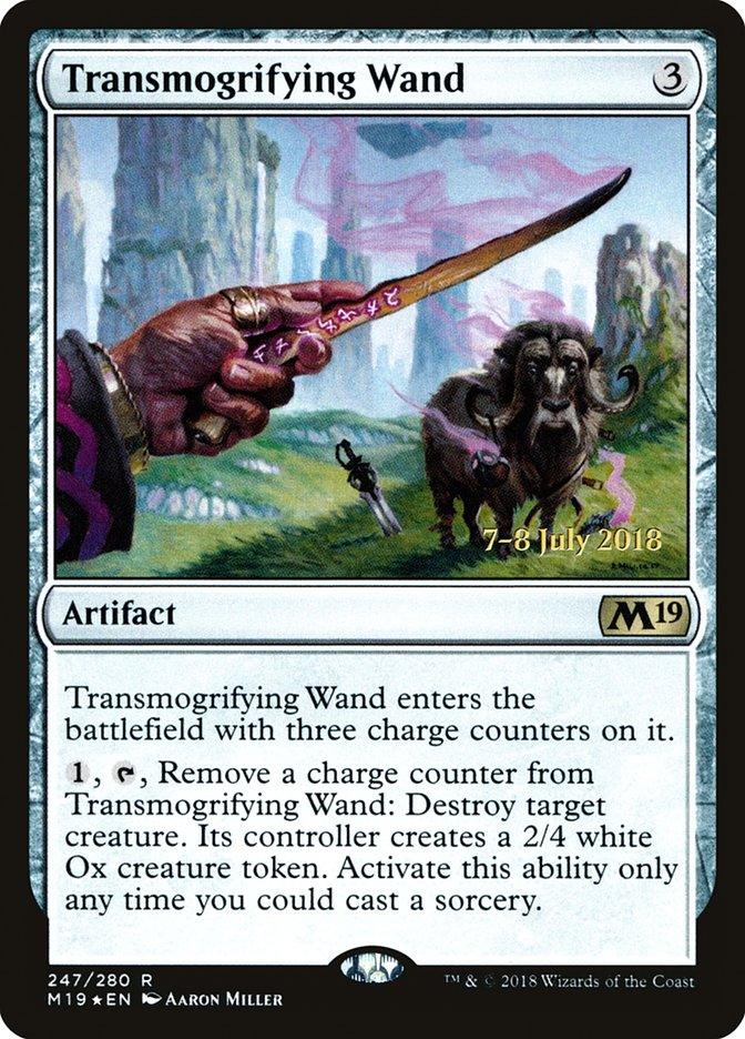 Transmogrifying Wand [Core Set 2019 Prerelease Promos] - Trinity Hobby