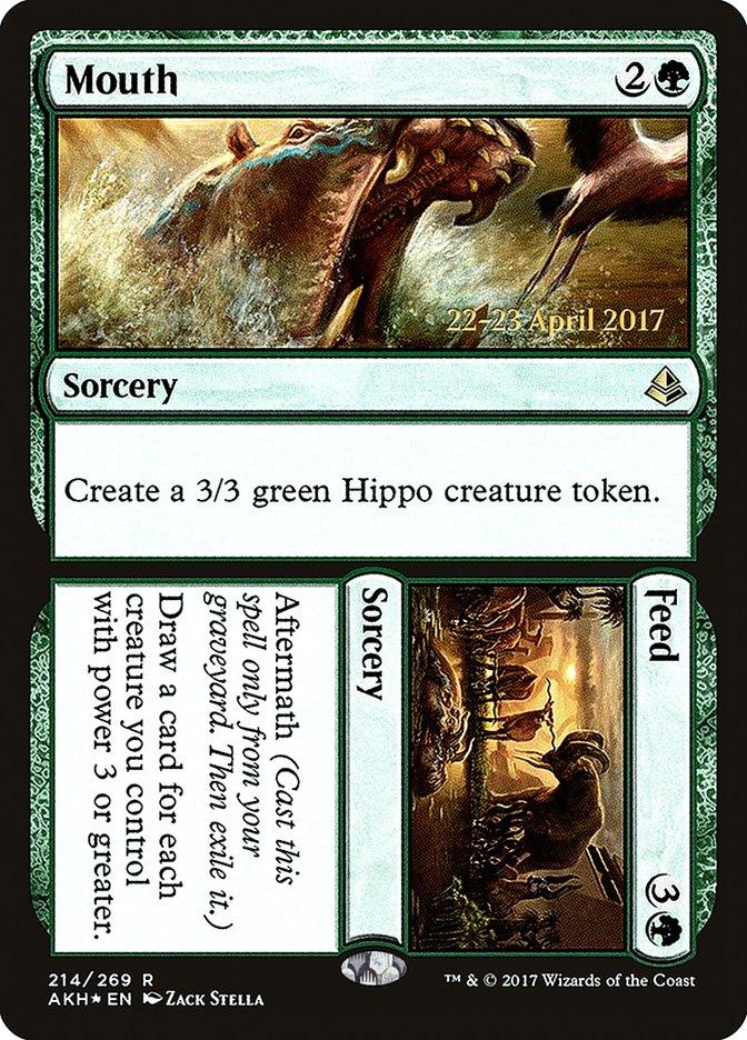 Mouth // Feed [Amonkhet Prerelease Promos] - Trinity Hobby