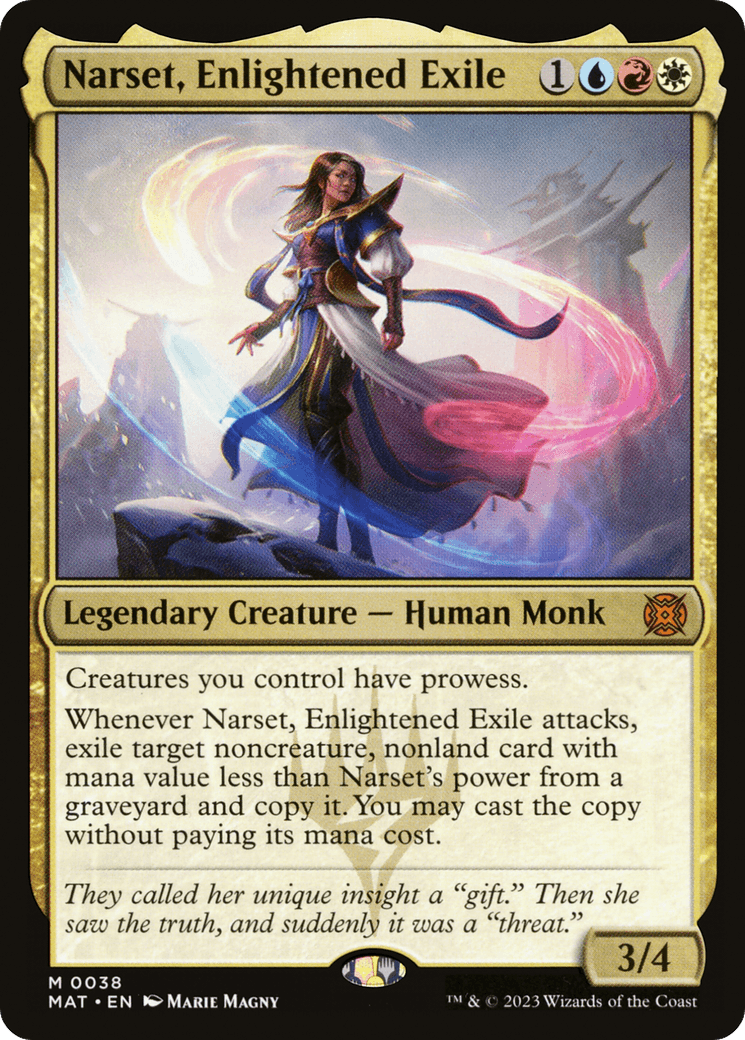 Narset, Enlightened Exile [March of the Machine: The Aftermath] - Trinity Hobby