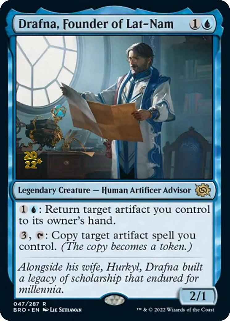 Drafna, Founder of Lat-Nam [The Brothers' War Prerelease Promos] - Trinity Hobby