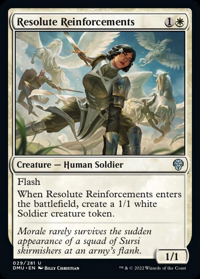 Resolute Reinforcements [Dominaria United] - Trinity Hobby