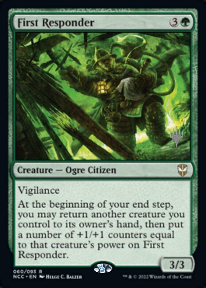 First Responder (Promo Pack) [Streets of New Capenna Commander Promos] - Trinity Hobby