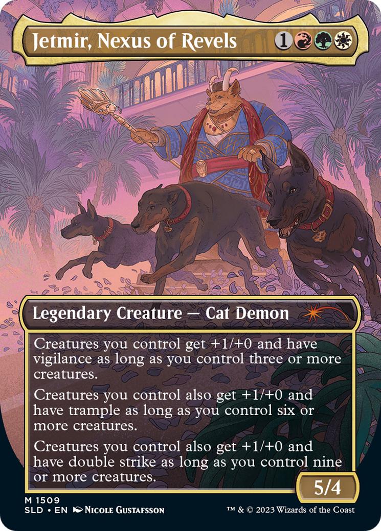 Jetmir, Nexus of Revels // Jetmir, Nexus of Revels [Secret Lair Commander Deck: Raining Cats and Dogs] - Trinity Hobby