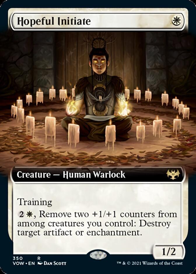 Hopeful Initiate (Extended Art) [Innistrad: Crimson Vow] - Trinity Hobby