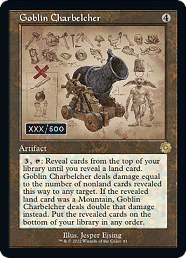 Goblin Charbelcher (Retro Schematic) (Serialized) [The Brothers' War Retro Artifacts] - Trinity Hobby