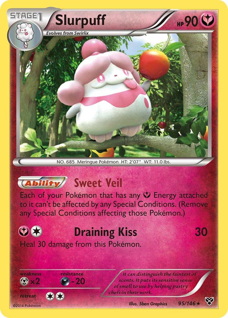 Slurpuff (95/146) (Theme Deck Exclusive) [XY: Base Set] - Trinity Hobby