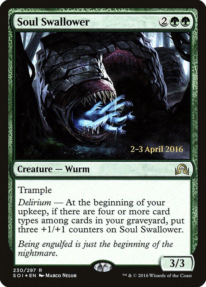 Soul Swallower [Shadows over Innistrad Prerelease Promos] - Trinity Hobby