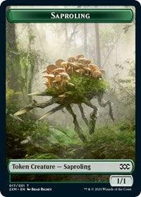 Saproling // Servo Double-Sided Token [Double Masters Tokens] - Trinity Hobby